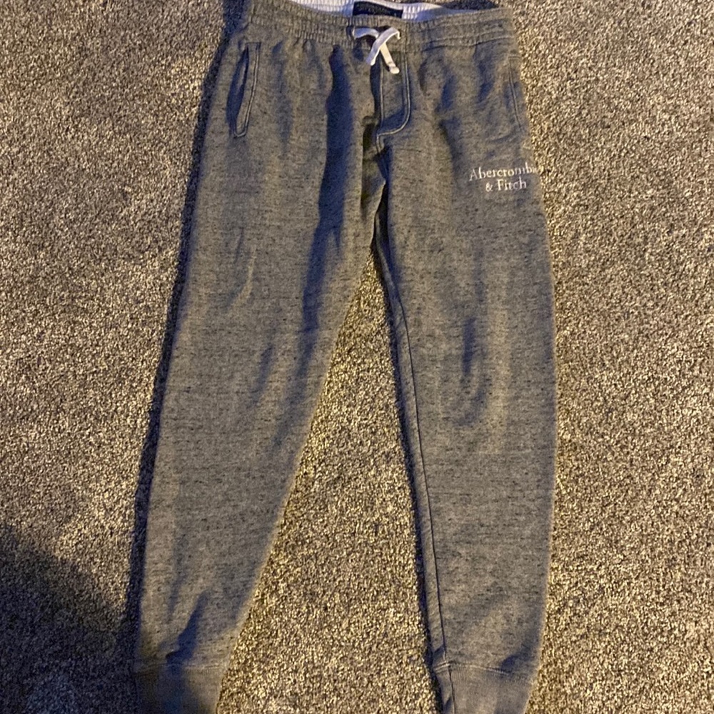 Gray Abercrombie and Fitch pants